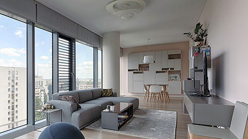 Wykończenie apartamentu Cosmopolitan