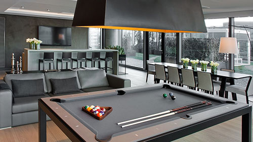 Salon w apartamencie Cosmopolitan